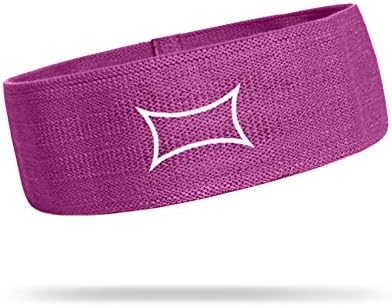 Sling Shot Original Hip Circle Fabric Resistance Band for Exercising – Lower Body Activation, Dynamic Warm Ups and Glute Activation (Level 2 Tension, Purple, Medium)