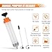 BDZMC 500CC Automotive Fluid Extractor, Oil Change Syringe with Hose, Suction Vacuum Fuel Car Transfer, Manual Oil Transfer Pump, Oil Extraction & Filling Pump
