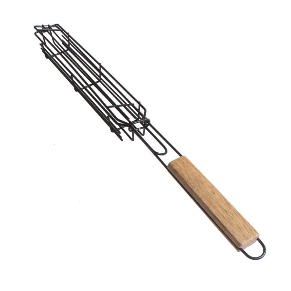 Panier Barbecue En Acier Inoxydable - Grand Filet Pour Légumes, Brochettes Et Grillades - Accessoire BBQ Antiadhésif