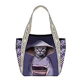 Umhängetasche (Katzen/Kätzchen) Teo Jasmin Moyen Cabas 619 / Hanoi