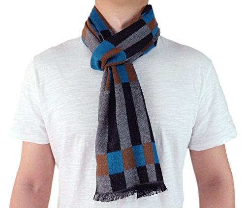 Melifluos Designed In Spain SCHAL FÜR HERREN Scarf For Men Reversible Elegant Classic Cashmere Feel Scarves thumb #4