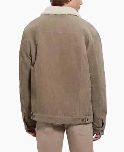 GUESS Men's Dylan Shank Buttons Trucker Jacket3