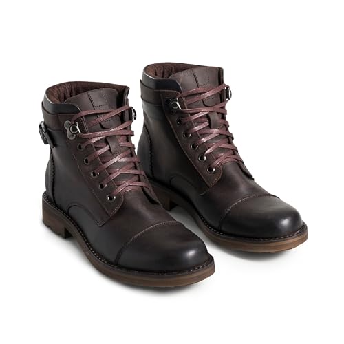 VELEZ Top Grain Leather Boots For Men - Handmade Lace-Up Shoes - Mens Vintage Ankle Boot - Age Look Sole - Casual Dress Fashion Business Travel Work Shoe2