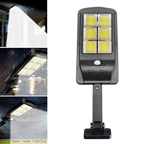 gazechimp Lâmpada de Rua Energia Detecção de para Holofote COB, 300W controle remoto
