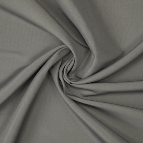 Image of Gee Di Moda Rectangle Tablecloth - 90 x 156 Inch Charcoal Table Cloth for 8 Foot Tables with Floor-Length Drop - Heavy Duty Washable Fabric for Holiday Party, Dinner, Weddings & Baby Shower