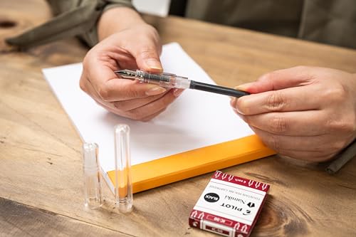 Image of Pilot Ic-50 Black Cartridges for Fountain Pens Pack of 6