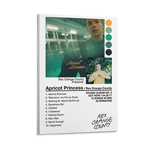 Toile Rex Orange County Apricot Princess pour vibrer au rythme pop
