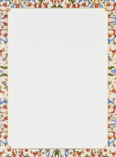 Florentine Arabesque Boxed Stationery (30 sheets, 24 lined self-sealing envelopes) image 5