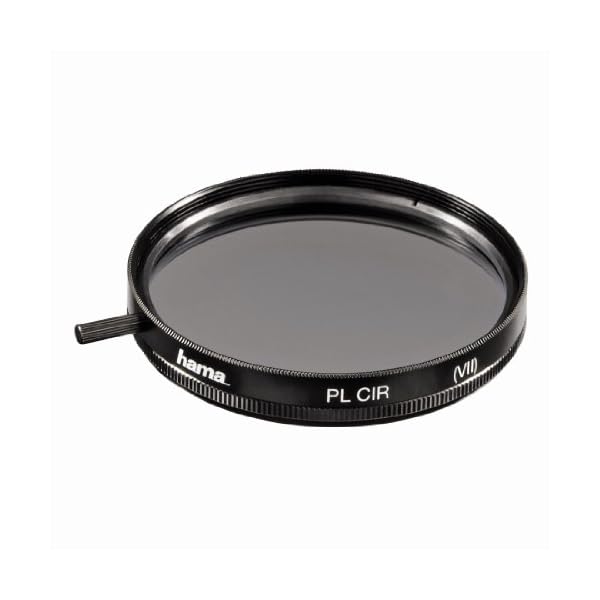 Hama Polarisationsfilter 62mm (Zirkularer Polfilter mit 4-fach Vergütung, Filter inkl. Filterbox)