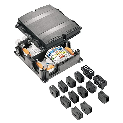 Unités de Consommation WEIDMÜLLER Boîtier Rail DIN Coffret Électrique Modulaire 1 St.
