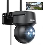 TOAIOHO-2K-OutdoorIndoor-WiFi-Surveillance-Camera-Colorful-Night-Vision-360-Full-Protection-Bi-directional-Audio-Motion-Alert-AndroidiOS