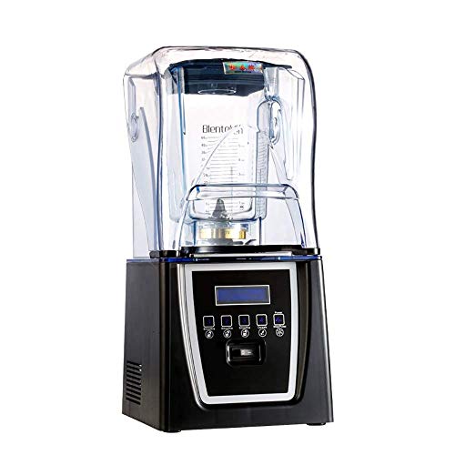 LLSS Smoothie Maker, batidora Profesional de encimera de Alta Velocidad para Hielo, Batidos y Batidos, nueces y Mantequilla Cubierta silenciosa Completamente automática/Máquin
