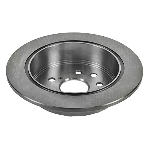 Image of TRQ Rear Ceramic Brake Pad and Rotor Set