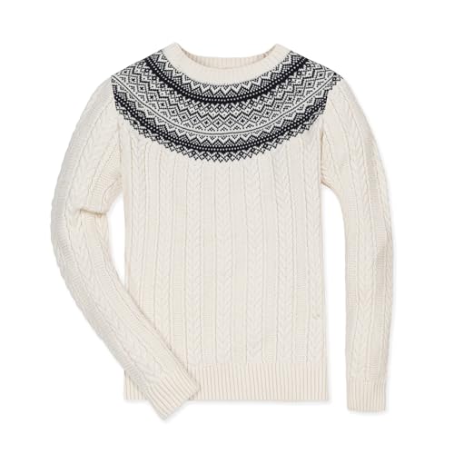 Image of Hope & Henry Women's Classic Long Sleeve Pullover Sweater