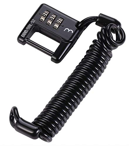 BBB Cycling BBL-52 MiniSafe Compact Bicycle Lock for Mountain, Road and Racing Bikes