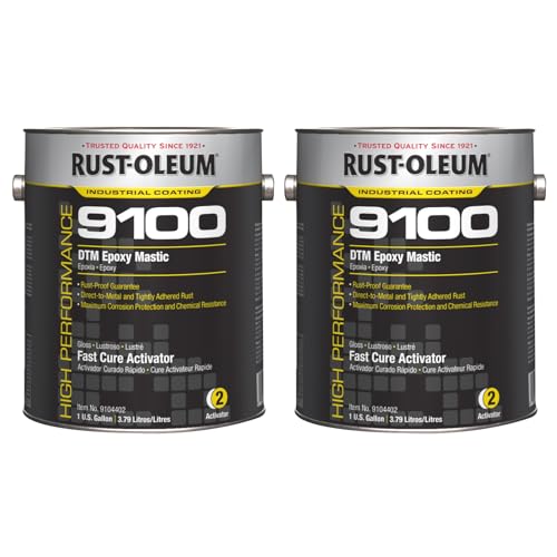 Rust-Oleum 9104402 High Performance Steel-Tech Direct-To-Metal Epoxy Mastic cover