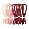 Quilling Paper Strips 10mm Crimson for Crafts Star Origami Paper Quilling Supplies Strip 3/8inch Cranberry1cm-120pcs, 54cm (Auburn) #1