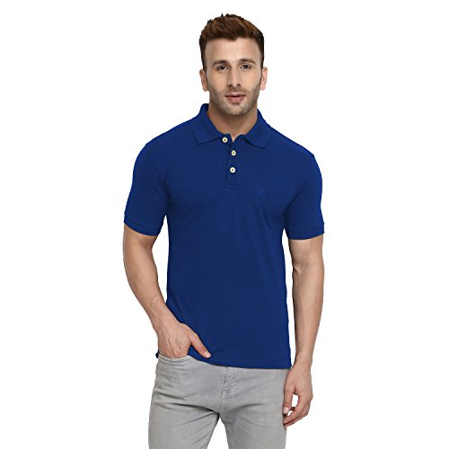 Image of CHKOKKO Men's Cotton Regular Fit Half Sleeves Polo T-Shirt