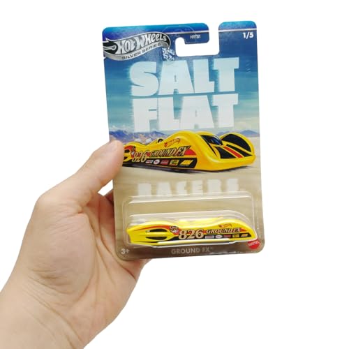 Hot Wheels Silver Series Salt Fiat Racers miniatura 4