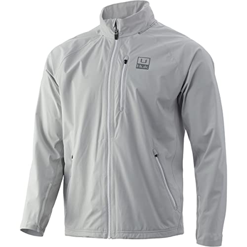 HUK Men's Pursuit Waterproof & Wind Resistant Zip Jacket4