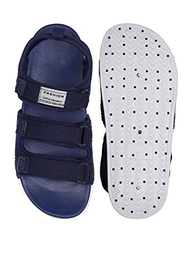 Image of AADI Men's Synthetic Leather Outdoor Casual Sandals & Floaters