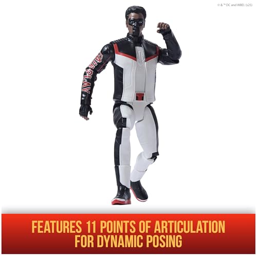 Image of DC Comics, Superman Mr Terrific 12-inch Superhero Action Figure, Kids Toys for Boys and Girls Pretend Play, for Ages 4 and Up