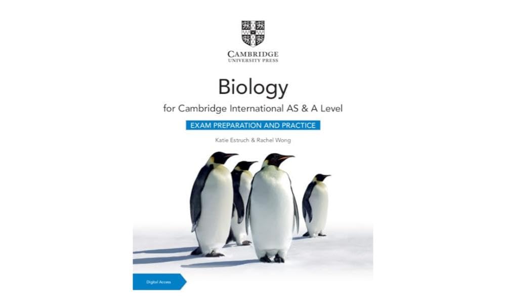 Cambridge International AS & A Level Biology Exam Preparation and Practice with Digital Access (2 Years)