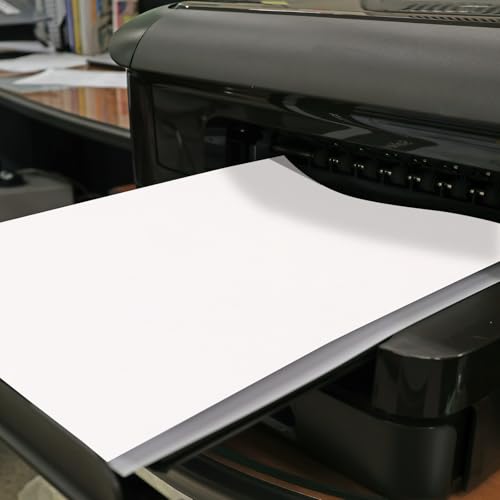 Papier Autocollant Auto-adhésif Vinyle Blanc A5 pour Résoudre vos Problèmes d'Étiquetage - 5