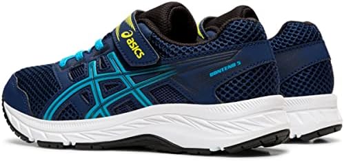 ASICS Kid's Contend 5 Pre-School Running Shoes, 3, Blue Expanse/Island Blue | Image 2