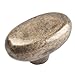Distressed Oval Knob Finish: Champagne