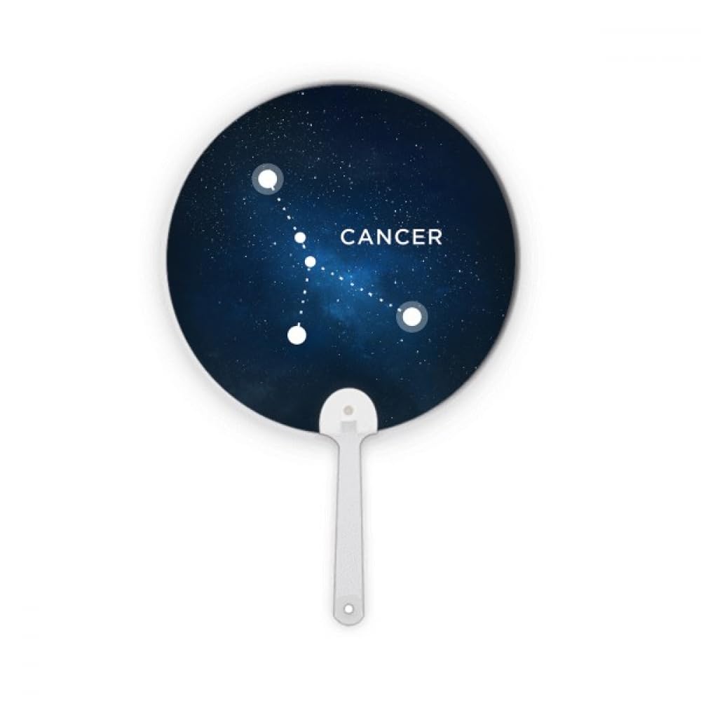 Signe du zodiaque Cancer rond plastique : cadeau anniversaire