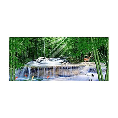 Diamond Painting Paysage 80x180cm pour Décoration Salon | Kit Broderie Diamant Grand Format