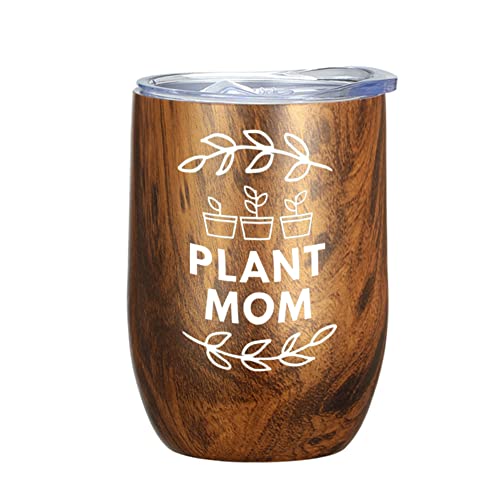 Geloar Pflanzenliebhaber, Geschenke für Mutter, 340 ml, Edelstahl, Kaffee-/Weinbecher mit Deckel, Pflanzenliebhaber, Kaffeetasse, einzigartiges Geschenk für verrückte Gärtnern, Muttertagsgeschenk Cover