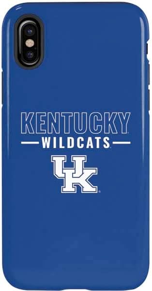Skinit Pro Phone Case Compatible with iPhone X - Officially Licensed University of Kentucky Blue Jersey Design