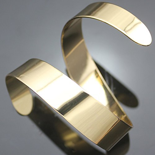 ALoveSoul Adjustable Gold Upper Arm Jewelry Cuff Bracelet Armlet Armband Bangle4