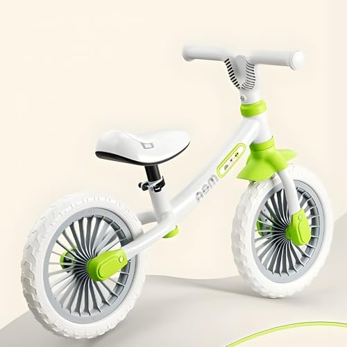 Image of Balance Bike for Safe, Durable, and Perfect for Learning Balance, No Pedal First Bicycle with Adjustable Seat and Handlebars , Ideal Training Bike for boys and girls 18 Month to 5 years (KB-191 Green)
