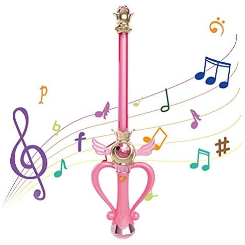 WINBST Fairy Stick, Children Music light Fairy Wand Electric Magic Princess Stick with Light Music Anime Cosplay Girls Toys Cover