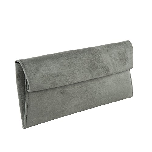 Sac d'embrayage Esterina Vert en faux cuir ACX626TREETOP