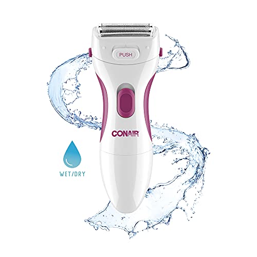 Conair Depilador Elétrico Corporal E Facial Twin Foil Rosa/Branco
