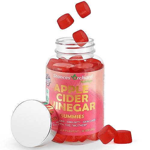 Apple Cider Vinegar Gummies, Keto ACV Gummies Formulated to Support Weight Loss & Gut Health, Tasty Alternative to AVC Capsules, Made in USA, Perfect Balance of Flavor & Nutrition - 60 Count