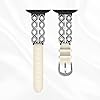 SEARME TREND Slim Leather Band Compatible with App... #2