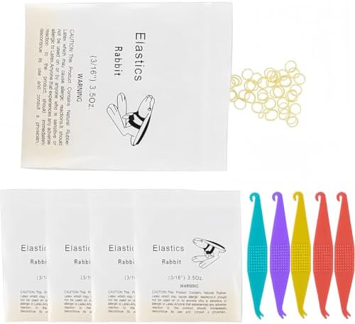 Elastici Ortodontici 3M Unitek Snorflex - Medio 1/8" (3.2mm), Confezione Da 100 Pezzi, Senza Coloranti - Foto 3