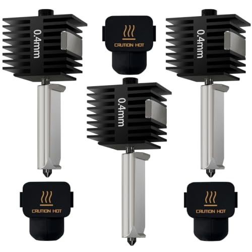 3�� 0.4MM A1 Mini/A1/A2L �z�b�g�G���h�L�b�g �d���X�`�[���m�Y�����o�@ �z�b�g�G���h�v�����g�w�b�h �ϔM�V���R���J�o�[�\�b�N�X Bambu Lab A1/A1 Mini/A2L 3D�v�����^�[�A�N�Z�T���[�̌���
