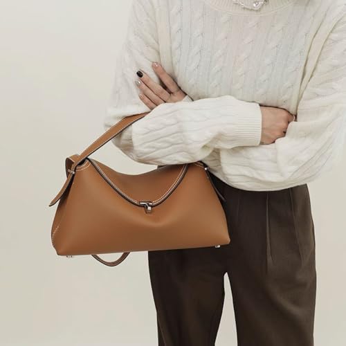 Genuine Leather Handbags for Women,Large Commuting Tote Bags with Removable Shoulder Strap,Shoulder Bag Purse for Work3
