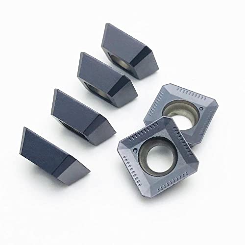 10 pcs insertos de fresado SEKT1204 AFTN LT30 miniatura 1