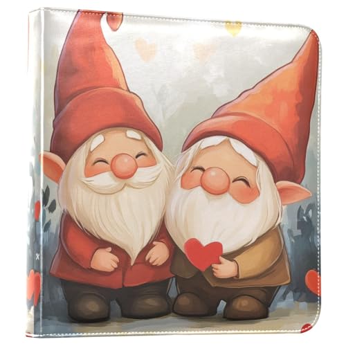 Álbum de fotos DIY autoadhesivo Scrapbook Álbumn de 3 anillos con cubierta de PU Leather, 40 páginas, tamaño 11.8 x 11.2 pulgadas miniatura 1