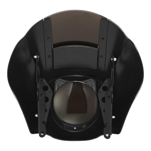 Image of TCMT Quarter Fairing & Smoke Windshield Fits For Harley XL 883 1200 1988-Up Dyna 1995-2005
