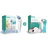 VOYOR Blackhead Remover Pore Vacuum - Facial Cleansing Brush Rechargeable Face Spin Brush for Deep Cleansing