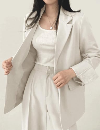 Womens Blazers for Work Professional Business Casual Suit Jacket Boyfriend Blazer Ladies Spring Jackets4