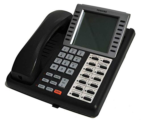 Teléfono Toshiba Strata DKT3214-SDL con pantalla grande miniatura 1